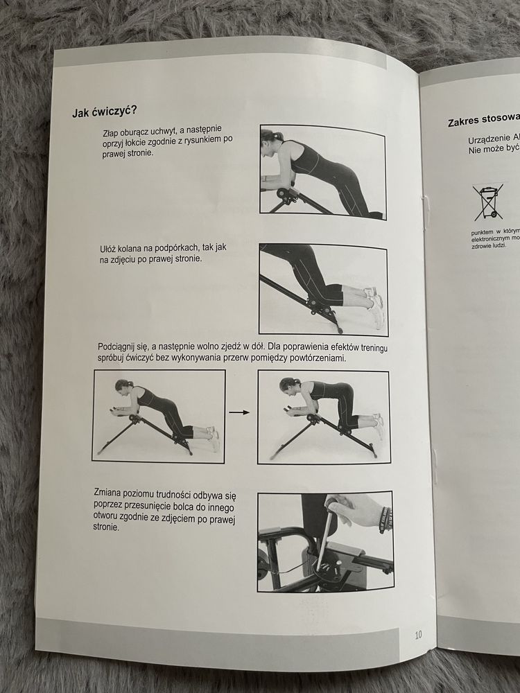 Ławka Trenażer mięśni