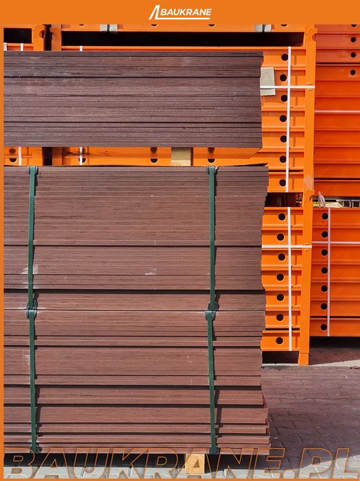 Nowe arkusze sklejki brzozowej  płyty budowlane 2,5x1,25m