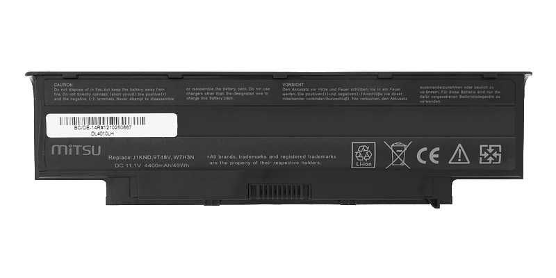 Bateria do laptopa Dell 13R 14R, 15R, N3110, N5010,  N7010, 4400mAh FV