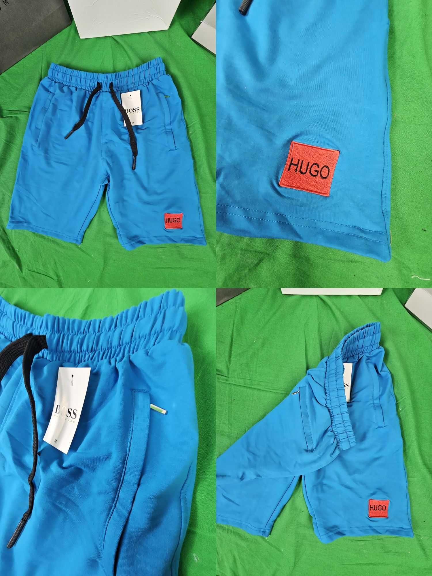 Spodenki dresowe krótkie Hugo Boss HB Bawelniane ralph lauren Premium