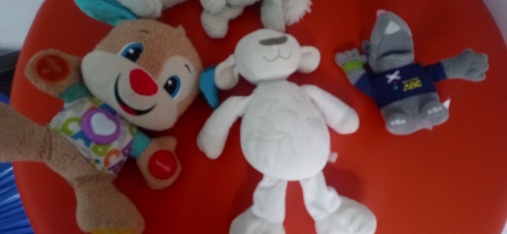 Duży  piękny biały misio z smyka