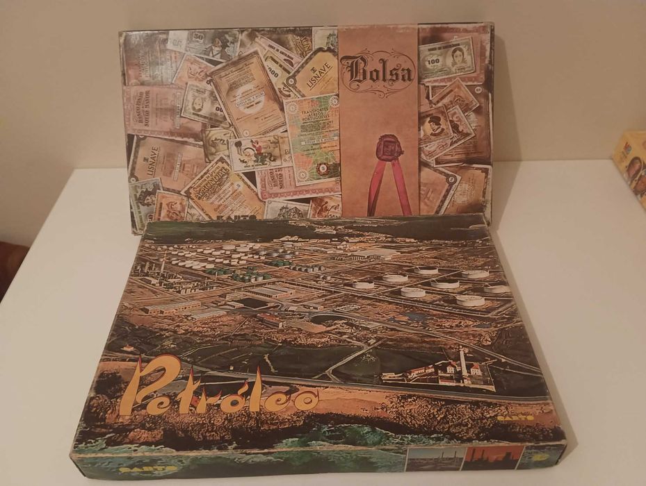 Antigos Jogos de Tabuleiro * Petróleo e Bolsa * Karto *Década de 70