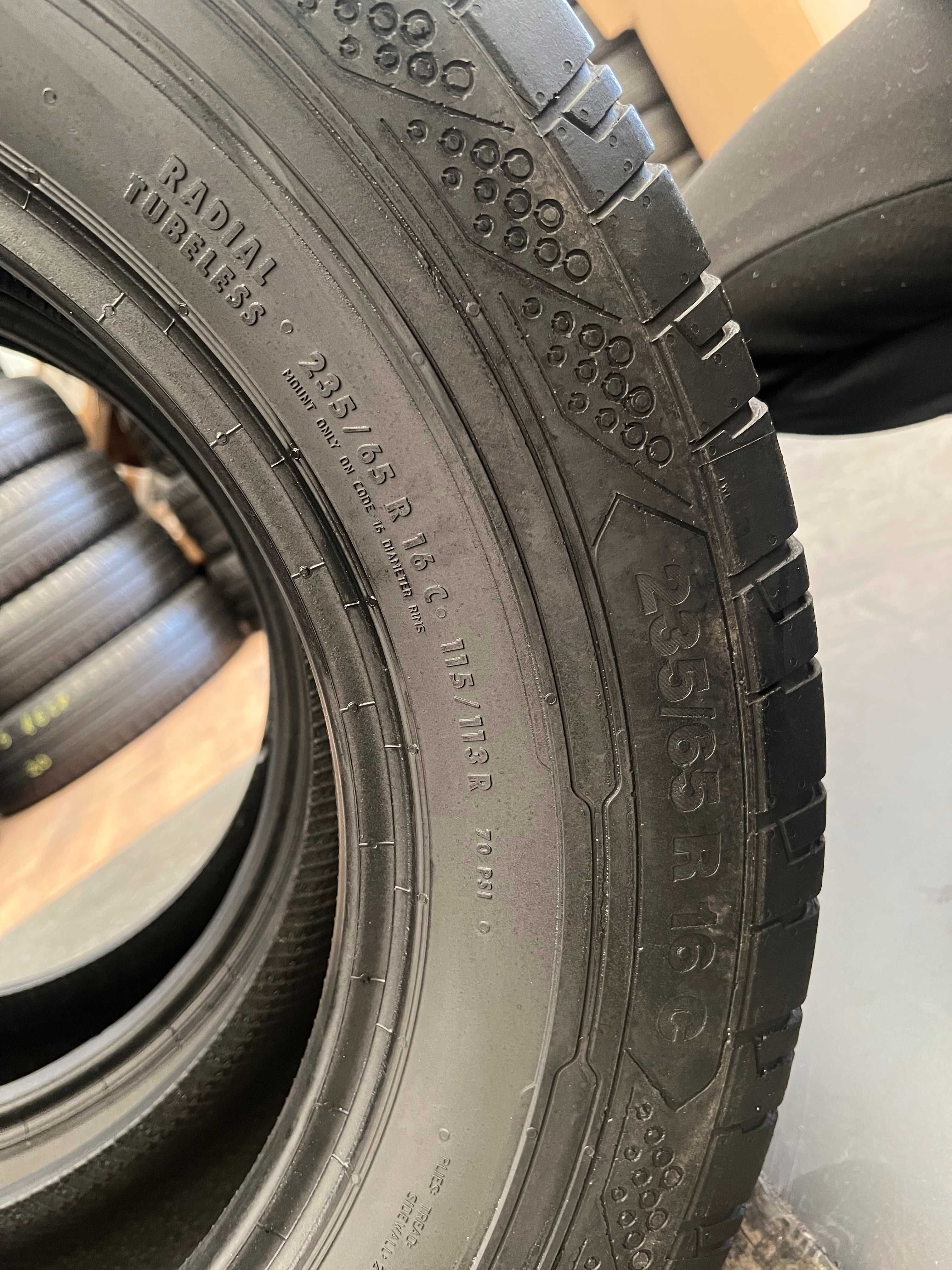 Opony letnie 235/65/R16C Continental ContiVanContact 200 / 8MM- 2 szt