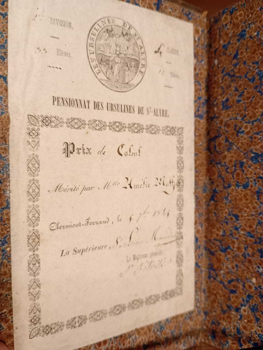 Stara Książka 1845 Żywot św. Róży z Limy - Teologia - Katolicyzm