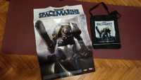 Zestaw kolekcjonerski Warhammer 40000 Space Marine - plakat i torba