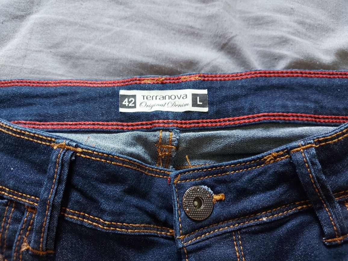 Spodnie jeansowe damskie Terranova rozm. 42/L