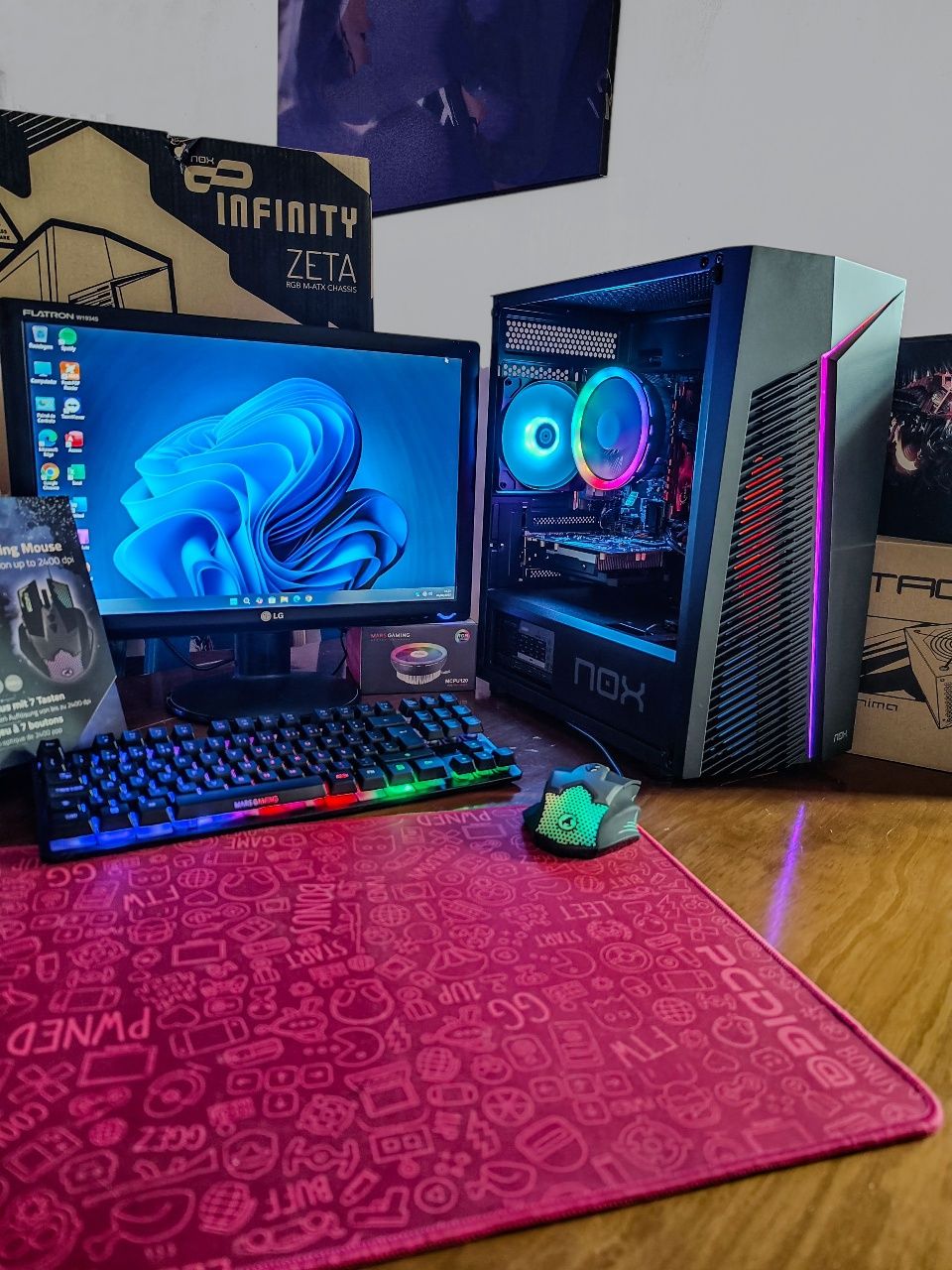 PC Gaming NOX Intel® Core™ i5 - Windows 11 - AMD Radeon R7 GDDR5