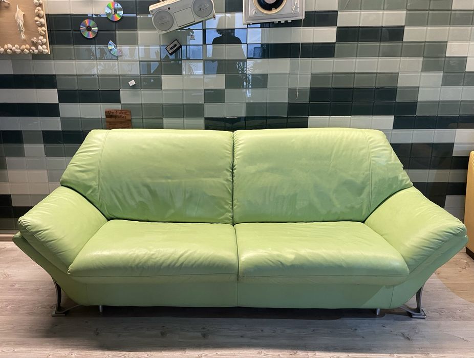 Шкіряний диван-ліжко ,крісла.Кутовий.Угловой  кожаный