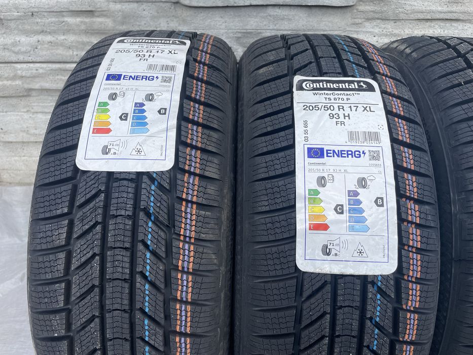 Opony Continetal WinterContact TS 870P 205/50R17 23r.