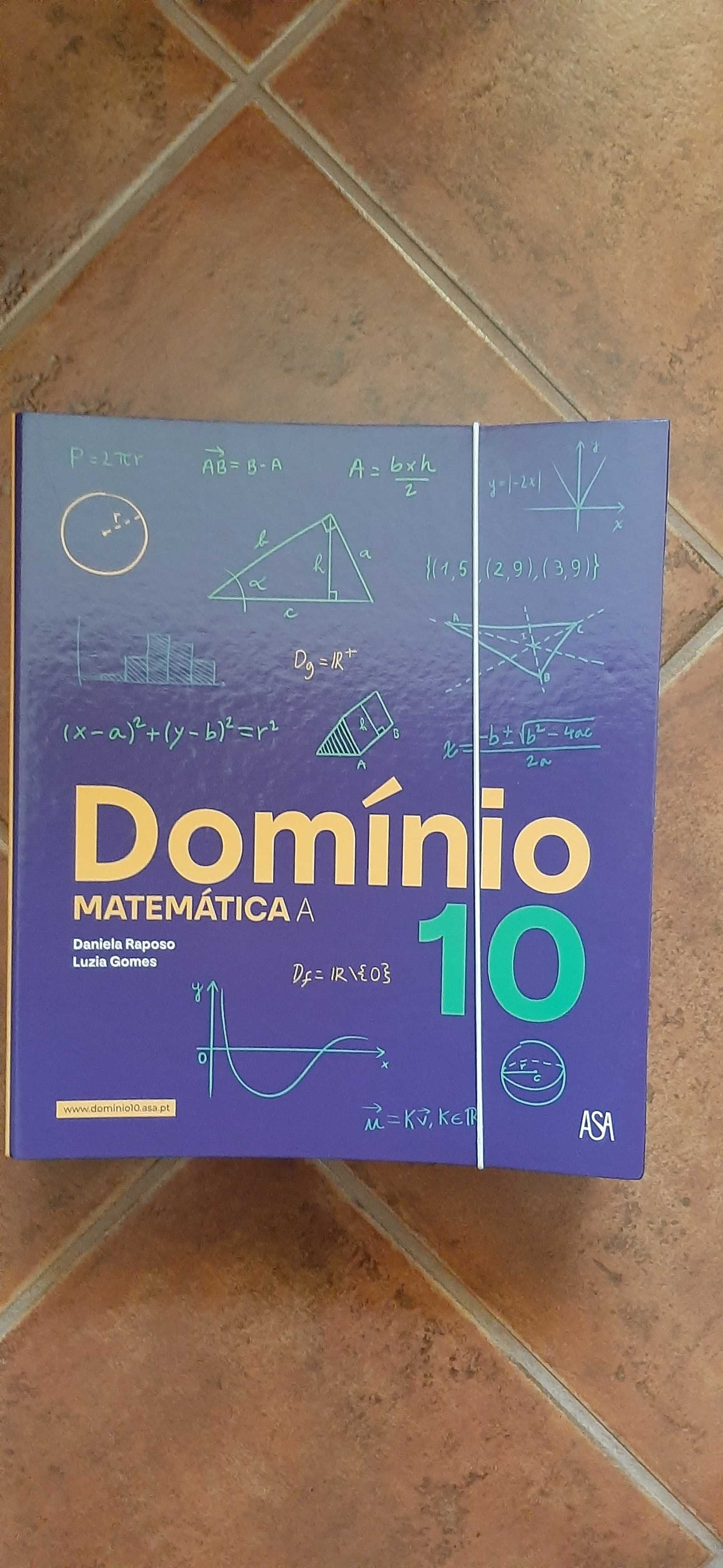 Manuais de Matemática A e MACS de 10ºano