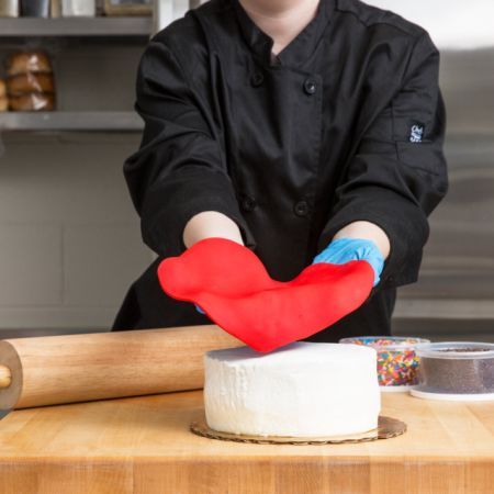 Masa Cukrowa Lukier Plastyczny - Czerwona 250G Emi