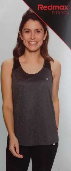Damski top sportowy bez rękawów REDMAX rozmiar S