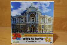Пазлы 3D Одесский театр оперы и балета картина 31-23 см 63 деталей