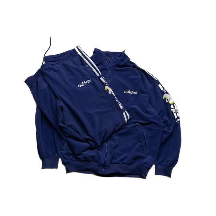 90's Adidas komplet dresowy tracksuit XL
