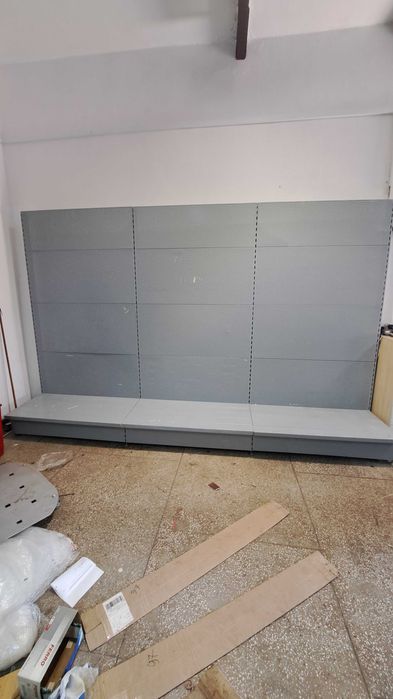 Regał 3 części 380cm x 240cm do garażu, piwnicy.