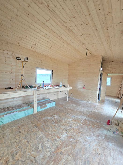 Dom Całoroczny 50m 2 Sypialnie, Bez Pozwolenia Konstrukcja Stalowa