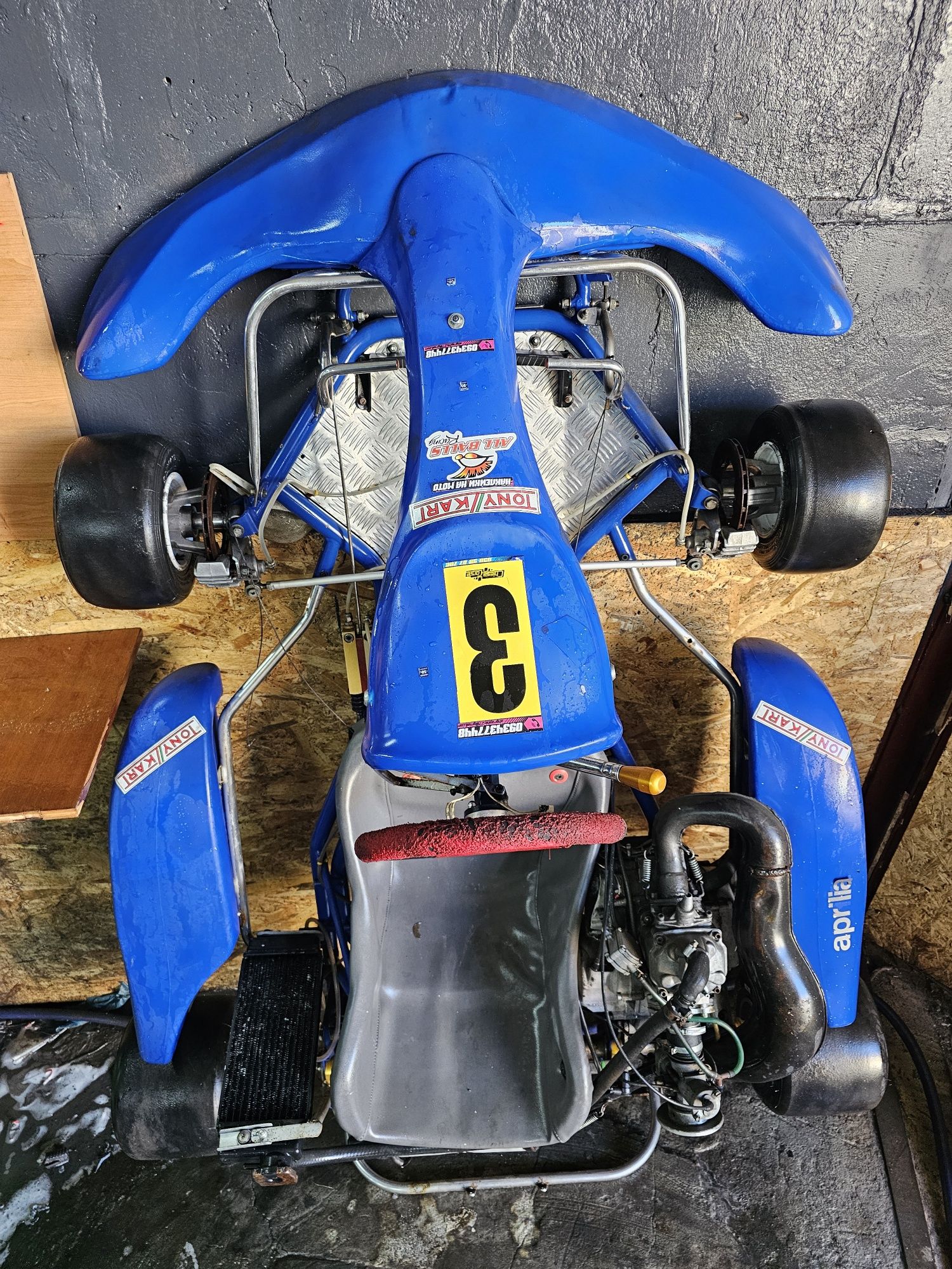 Картинг Tony Kart KZ2 Rotax 125 повнорозмірний