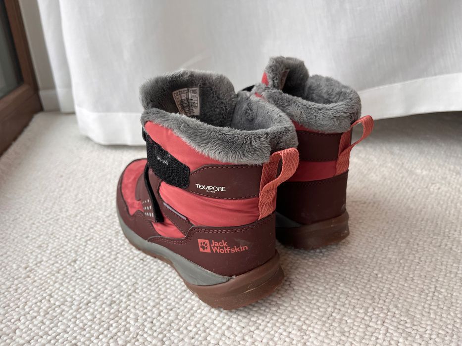 Buty Jack Wolfskin TEXAPORE UNISEX Śniegowce rozmiar 32 19,3 mm