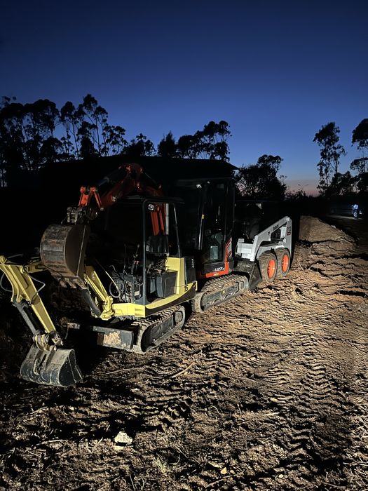 Servico giratoria / bobcat e carrinha basculante