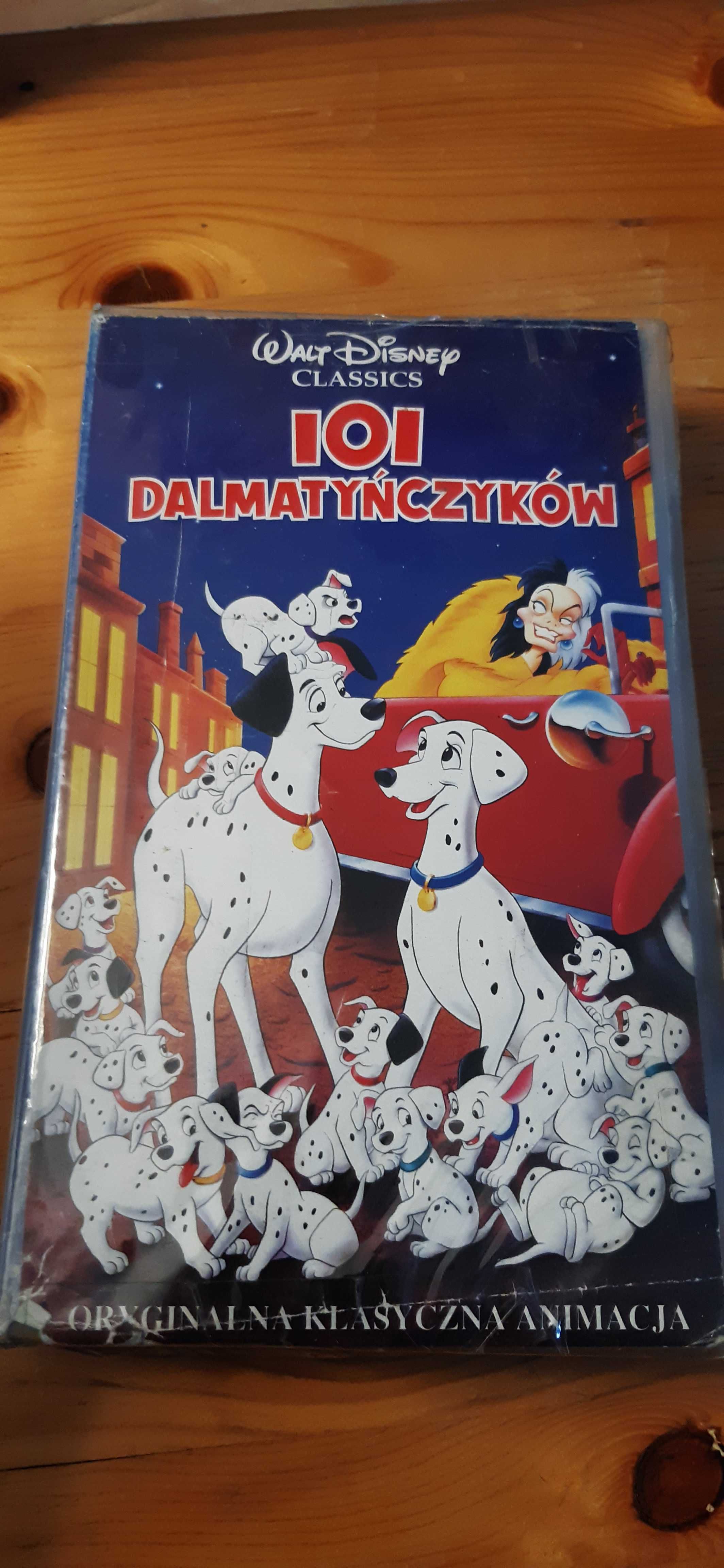 bajka vhs 101 dalmatyńczyków disney