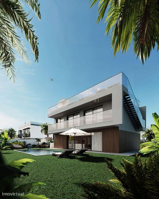 Moradia T4, com acabamentos premium, na Marina de Albufeira