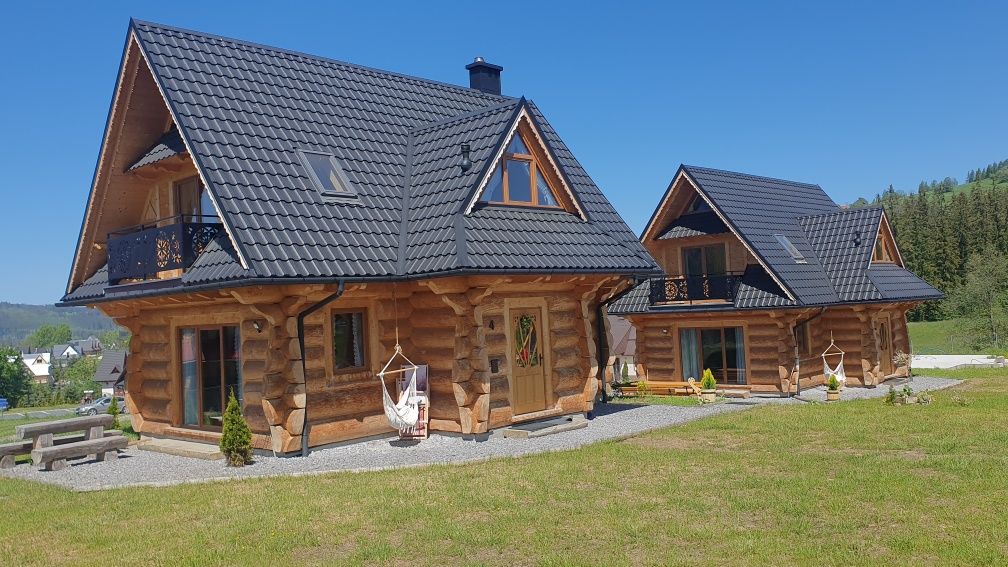 KOŚCIELISKO  Domek z bala 12-osobowy, pokoje, apartamenty