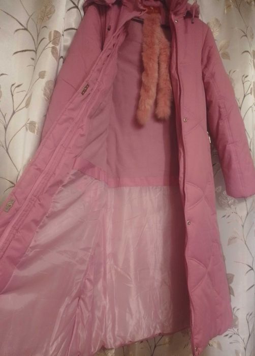 Пуховик стьобаний зимовий новий куртка пальто Black and Red