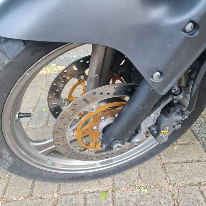 Honda xl1000 varadero 2002 malas topcase capa deposito