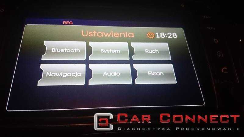 KIA HYUNDAI Polskie menu,  aktualizacja nawigacji język polski RZESZÓW