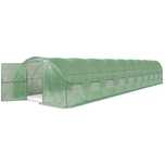 Tunel Foliowy 5 x 16 m, Solidna metalowa konstrukcja, 20 Okien, 80 m2
