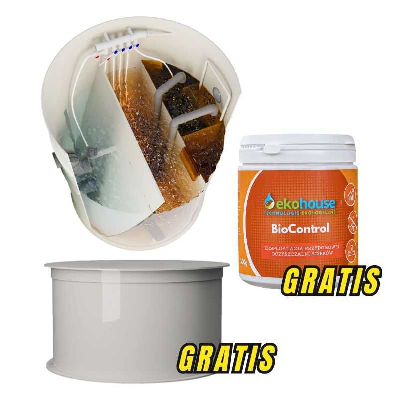 Przydomowa biologiczna oczyszczalnia ścieków 4-10 osób PN-EN 12566-3