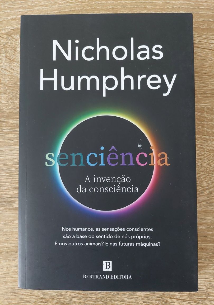 Senciência, a invenção da consciência. Portes incluídos.