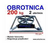 Platforma Obrotowa-Video filmowanie-Obrotnica-200 kg