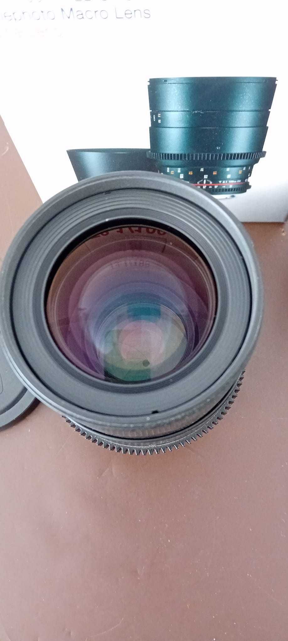 Samyang 100mm T3.1 Macro VDSLR para Canon