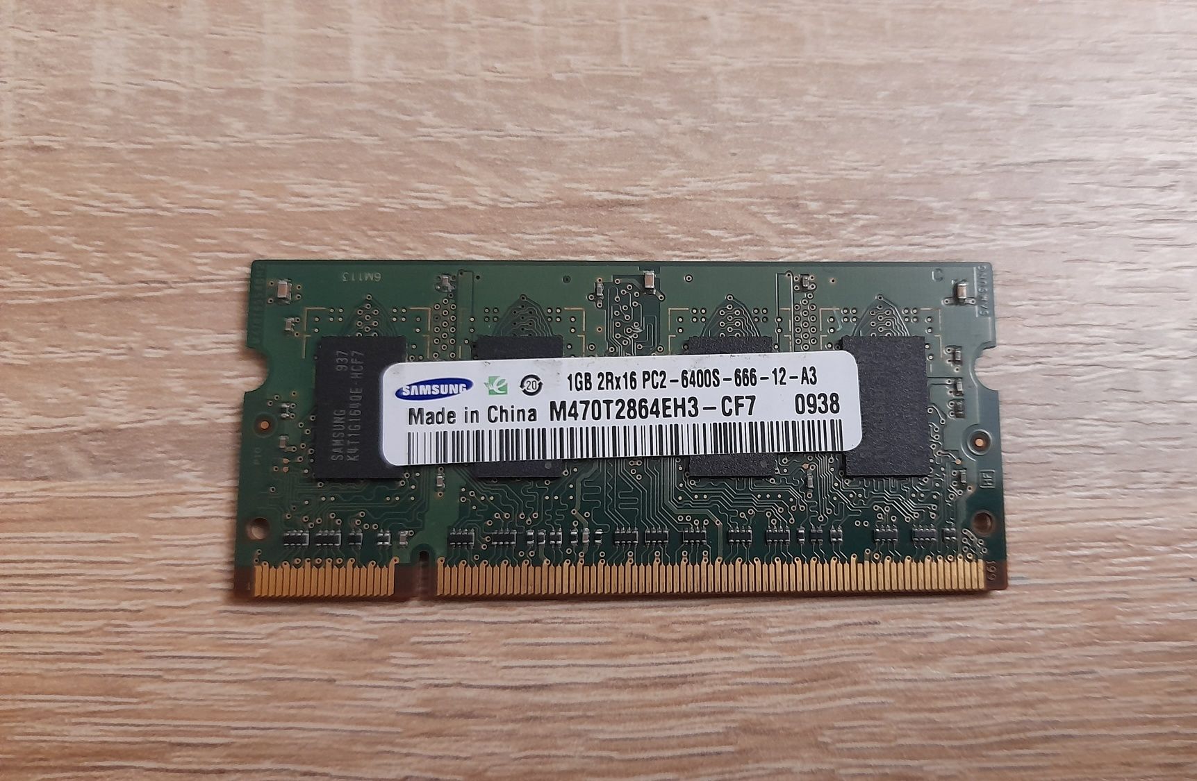 Оперативна пам'ять DDR 2 ,1 gb.(ноутбука)