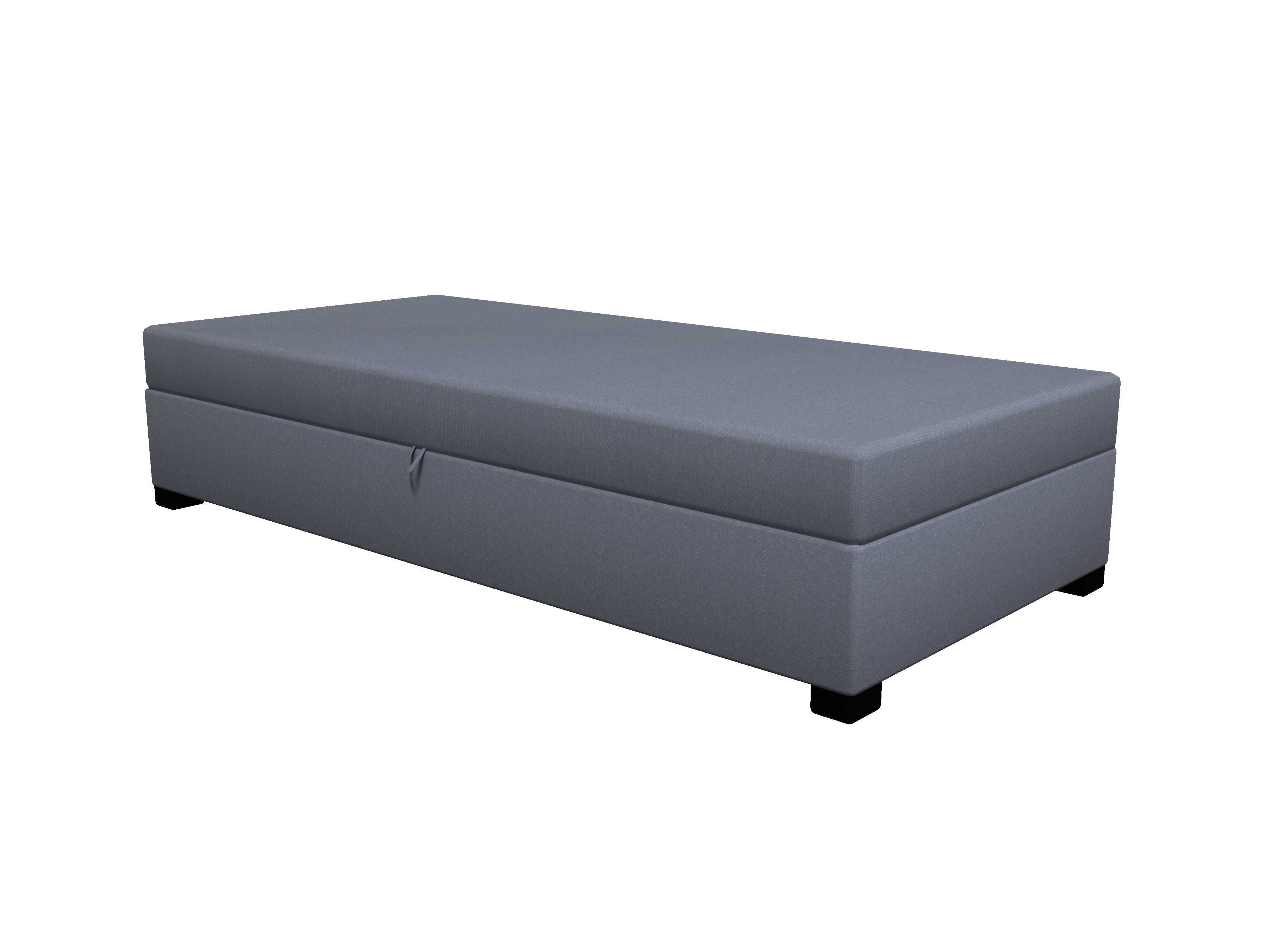 Łóżko jednoosobowe tapczan sofa kanapa pojemnik materac SZYBKA DOSTAWA
