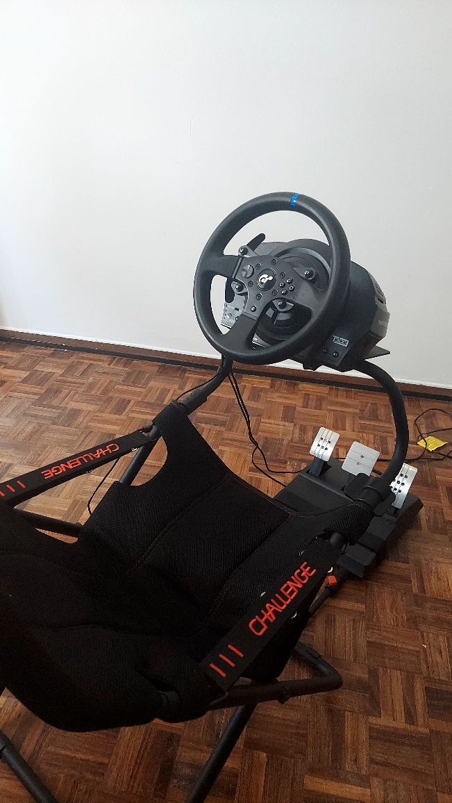 Gamer ' Volante cockpit trustmaster T300rsGt Playseat GT7
