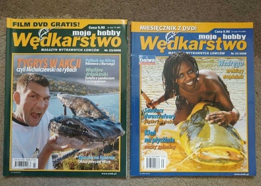 Wędkarstwo moje hobby - magazyn wytrawnych łowców (23/2006 i 35/2008)