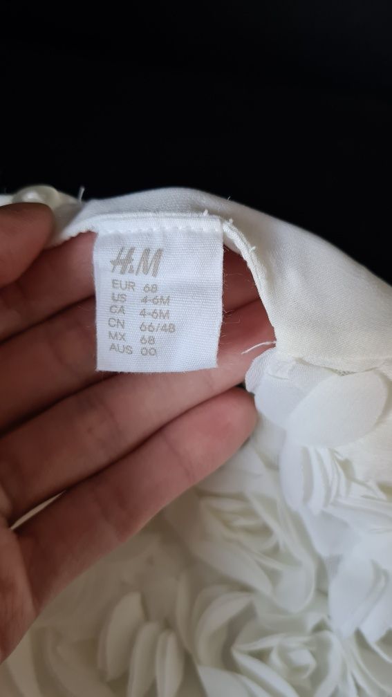 Sukienka do chrztu, na uroczystość 68 H&M