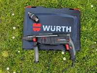 WURTH H 28-MLS jak BOSCH GBH 2-28F młotowiertarka + walizka + główka