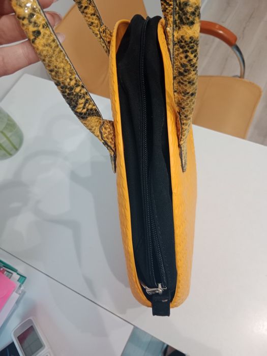 Torebka O BAG twister żółta
