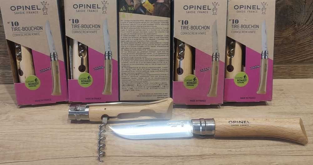 Подарочный OPINEL №10 французского алкоголика  ніж+штопор відкривачка