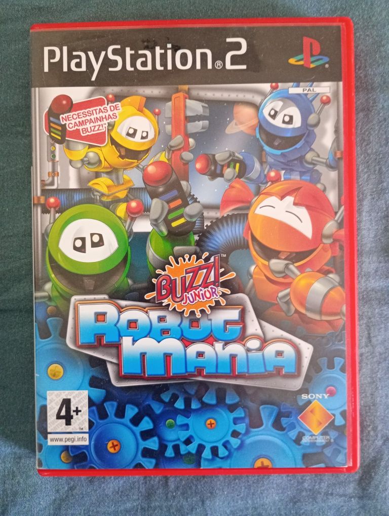 Jogo buzz junior robô mania  PlayStation 2