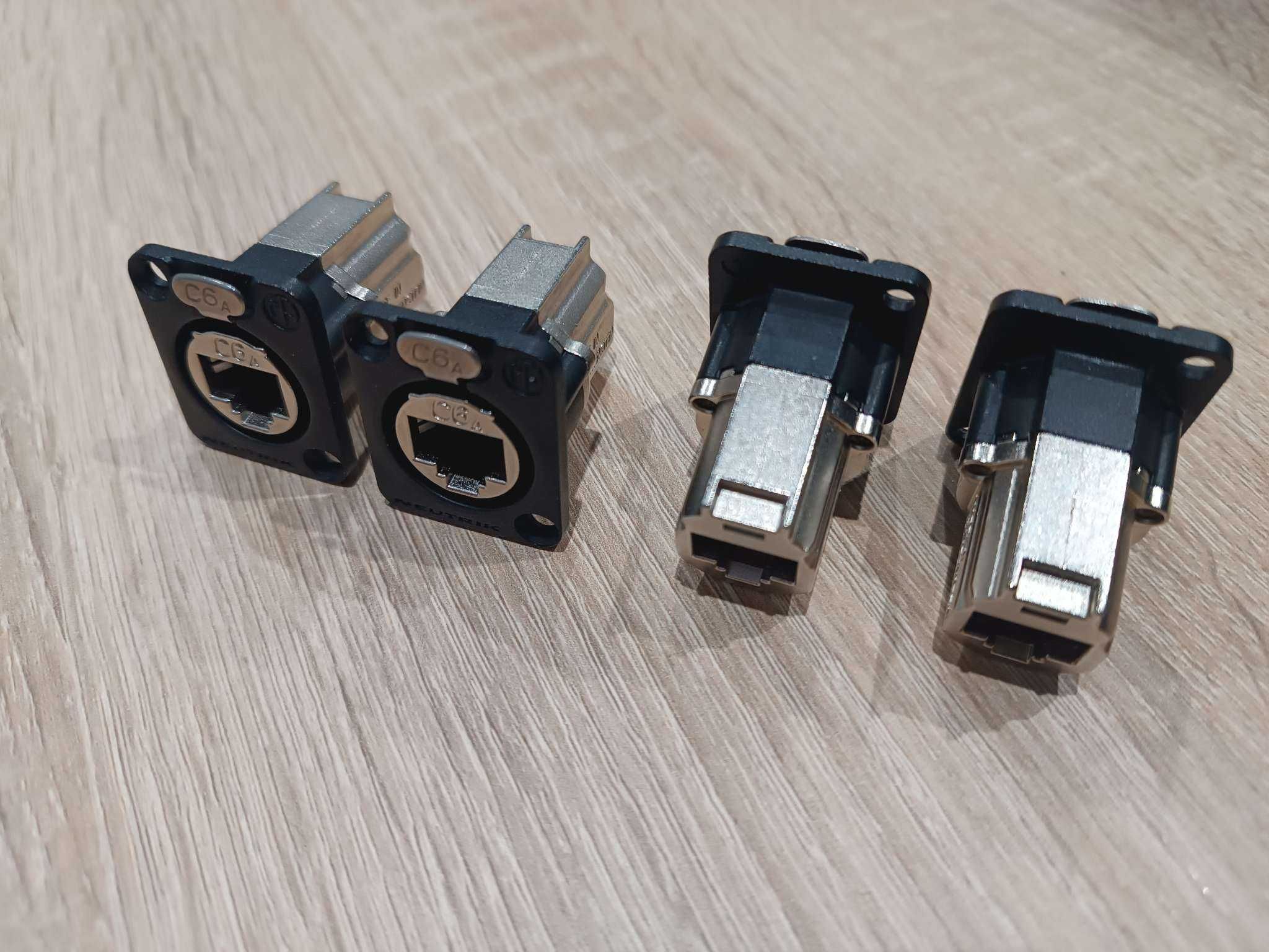 Gniazdo Neutrik NE8FDX-P6-B Cat 6A Gniazdo EtherCon RJ45 Neutrix 4szt