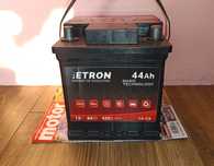 Akumulator ETRON 44Ah/420A. Stan db. Fiat.