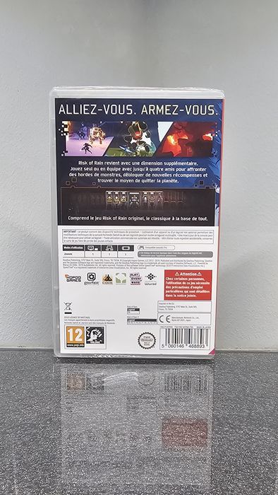 Risk of Rain 1 e 2 Nintendo Switch Selado