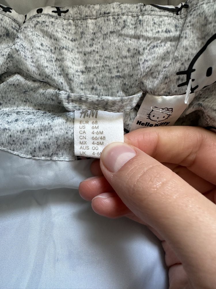 Куртка Hello Kitty H&M 2-6 м 6-9 м