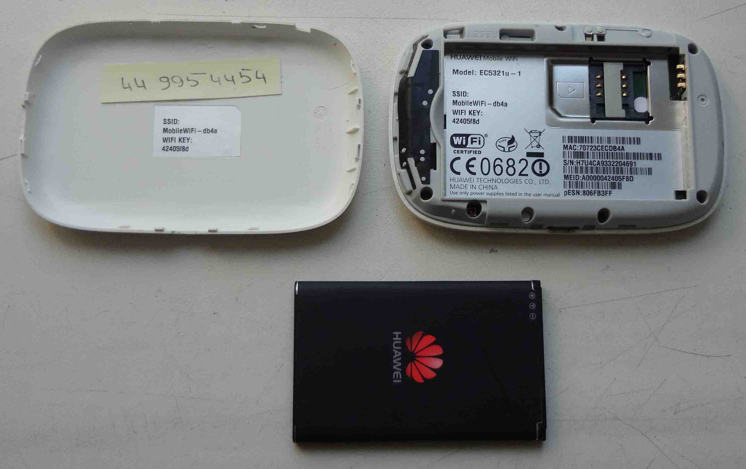 Huawei EC5321u-1 мобильный Wi-Fi модем-роутер