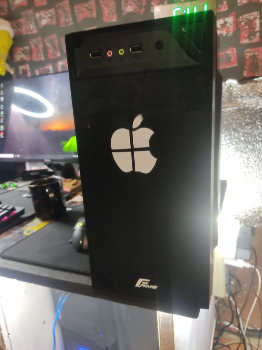 Игровой ПК в очень хорошем состоянии i5 7500 Rx470 8gb 16ddr4 монитор