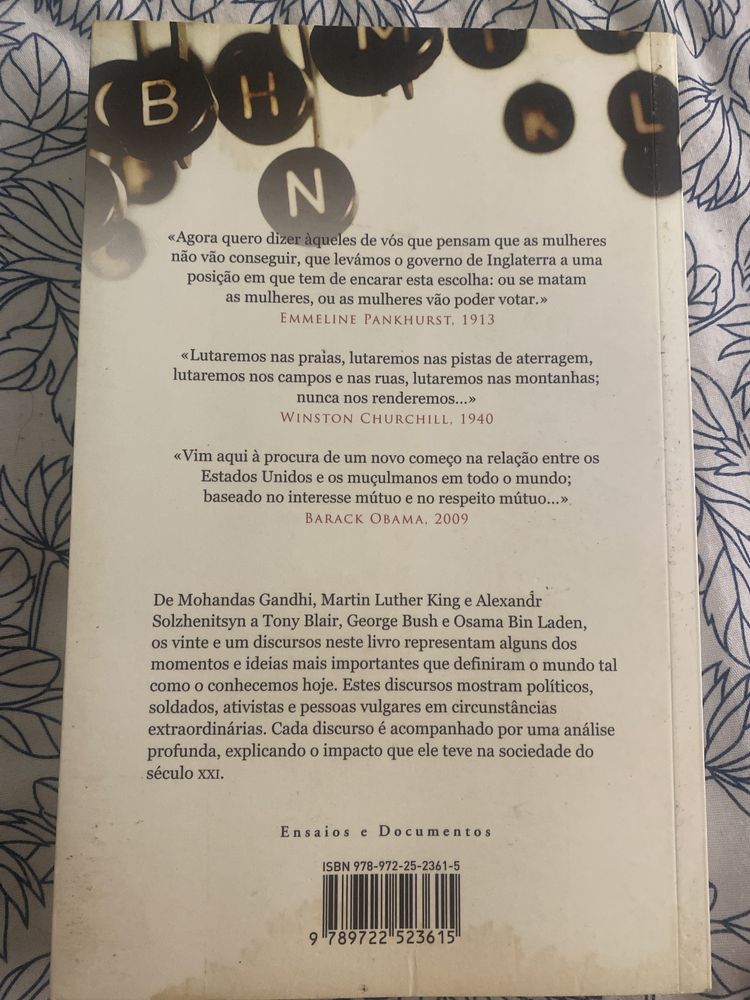 Livro 21 discursos que mudaram o mundo - Chris Abbott